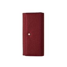 Carica l'immagine nel visualizzatore di Gallery, Borbonese Portafoglio Large Con Patta Merlot - STANGA Pelletteria
