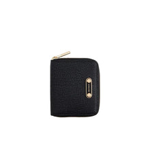 Carica l'immagine nel visualizzatore di Gallery, Borbonese Portafoglio Small Zip Around Dark Black - STANGA Pelletteria