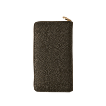 Carica l'immagine nel visualizzatore di Gallery, Borbonese Portafoglio Zip Around Large Alloro - STANGA Pelletteria