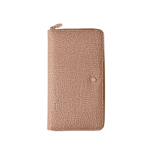 Carica l'immagine nel visualizzatore di Gallery, Borbonese Portafoglio Zip Around Large Mauve - STANGA Pelletteria