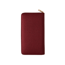Carica l'immagine nel visualizzatore di Gallery, Borbonese Portafoglio Zip Around Large Merlot - STANGA Pelletteria