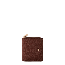 Carica l'immagine nel visualizzatore di Gallery, Borbonese Portafoglio Zip Around Small Noisette - STANGA Pelletteria