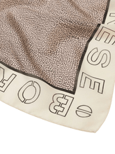 Carica l'immagine nel visualizzatore di Gallery, Borbonese Sciarpa Cream/Op Naturale - STANGA Pelletteria