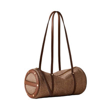 Carica l'immagine nel visualizzatore di Gallery, Borbonese Vis A Vis Bowler Medium Borsa A Spalla Beige/Marrone - STANGA Pelletteria