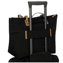Carica l'immagine nel visualizzatore di Gallery, Bric's X - Collection Sportina Grande 3in1 In Tessuto Riciclato Black - STANGA Pelletteria