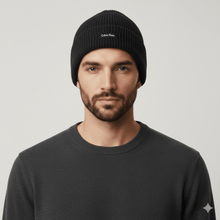 Carica l'immagine nel visualizzatore di Gallery, Calvin Klein Berretto In Misto Lana Dark Gray - STANGA Pelletteria