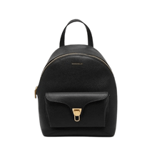 Carica l'immagine nel visualizzatore di Gallery, Coccinelle Beat Zaino Generation Small Noir - STANGA Pelletteria