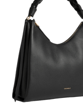 Carica l'immagine nel visualizzatore di Gallery, Coccinelle Boheme Double Medium Noir/Cognac - STANGA Pelletteria