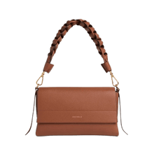 Carica l'immagine nel visualizzatore di Gallery, Coccinelle Boheme Double Small Cognac/Noir - STANGA Pelletteria