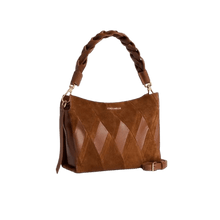 Carica l'immagine nel visualizzatore di Gallery, Coccinelle Boheme New Geometric Patch Cognac - STANGA Pelletteria