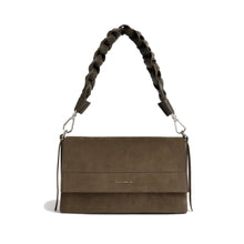 Carica l'immagine nel visualizzatore di Gallery, Coccinelle Boheme Suede Bimaterial Con Patt Fango/Fango - STANGA Pelletteria