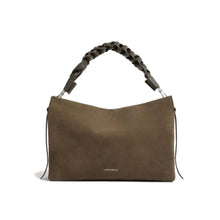 Carica l'immagine nel visualizzatore di Gallery, Coccinelle Boheme Suede Bimaterial Medium Fango/Fango - STANGA Pelletteria