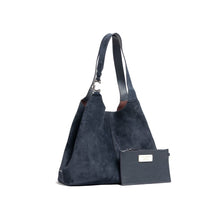 Carica l'immagine nel visualizzatore di Gallery, Coccinelle C-Easy Large Suede Midnight Blue/Midnight Blue - STANGA Pelletteria