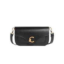 Carica l'immagine nel visualizzatore di Gallery, Coccinelle C - Me Calf Cock Medium Noir - STANGA Pelletteria