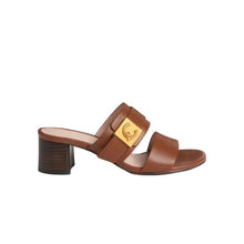 Carica l'immagine nel visualizzatore di Gallery, Coccinelle C - Me Lock Cow Hell Sandal Cognac - STANGA Pelletteria