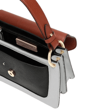 Carica l'immagine nel visualizzatore di Gallery, Coccinelle C - Me Medium Tricolor Snow/Cognac/Noir - STANGA Pelletteria