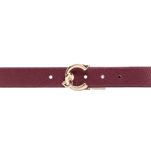 Carica l'immagine nel visualizzatore di Gallery, Coccinelle Cintura Logo C - Me Reversibile Ribes/Pink Clay - STANGA Pelletteria