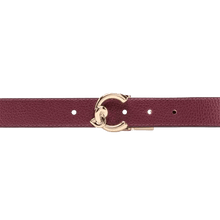 Carica l'immagine nel visualizzatore di Gallery, Coccinelle Cintura Logo C - Me Reversibile Ribes/Pink Clay - STANGA Pelletteria