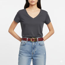 Carica l'immagine nel visualizzatore di Gallery, Coccinelle Cintura Logo C - Me Reversibile Ribes/Pink Clay - STANGA Pelletteria