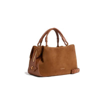 Carica l'immagine nel visualizzatore di Gallery, Coccinelle Lizzie Suede Small Cognac/Cognac - STANGA Pelletteria