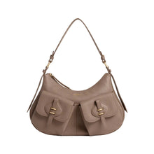 Carica l'immagine nel visualizzatore di Gallery, Coccinelle Mavery Pocket Medium Warm Taupe - STANGA Pelletteria