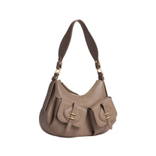 Carica l'immagine nel visualizzatore di Gallery, Coccinelle Mavery Pocket Small Warm Taupe - STANGA Pelletteria