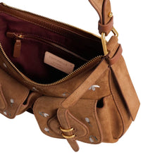 Carica l'immagine nel visualizzatore di Gallery, Coccinelle Mavery Pocket Suede Small Cognac - STANGA Pelletteria