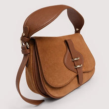 Carica l'immagine nel visualizzatore di Gallery, Coccinelle Mavery Suede Small Cognac/Cognac - STANGA Pelletteria