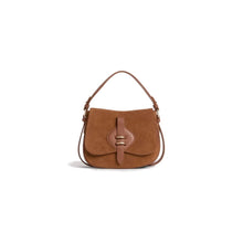 Carica l'immagine nel visualizzatore di Gallery, Coccinelle Mavery Suede Small Cognac/Cognac - STANGA Pelletteria