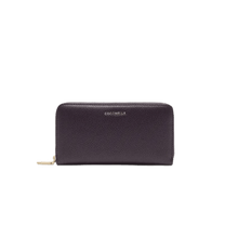 Carica l'immagine nel visualizzatore di Gallery, Coccinelle Metallic Soft Zip Around Prune - STANGA Pelletteria