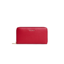 Carica l'immagine nel visualizzatore di Gallery, Coccinelle Metallic Soft Zip Around Scarlat - STANGA Pelletteria