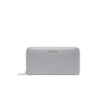 Carica l'immagine nel visualizzatore di Gallery, Coccinelle Metallic Soft Zip Around Snow - STANGA Pelletteria