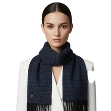 Carica l'immagine nel visualizzatore di Gallery, Coccinelle Monogram Sciarpa Multi Blu Denim - STANGA Pelletteria