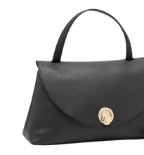 Carica l'immagine nel visualizzatore di Gallery, Coccinelle Nikla Medium Noir/Cognac - STANGA Pelletteria