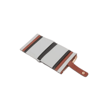 Carica l'immagine nel visualizzatore di Gallery, Coccinelle Portacarte Metallic Tricolor Snow/Cognac/Noir - STANGA Pelletteria