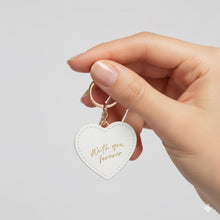 Carica l'immagine nel visualizzatore di Gallery, Coccinelle Portachiavi San Valentino Brillant white - STANGA Pelletteria