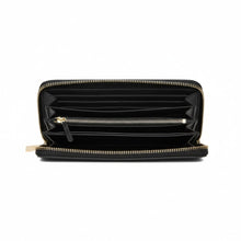 Carica l'immagine nel visualizzatore di Gallery, Coccinelle Portafoglio Zip Around Metallic Soft Noir - STANGA Pelletteria