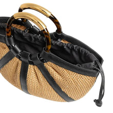 Carica l'immagine nel visualizzatore di Gallery, Coccinelle Shell Medium Natural/Noir - STANGA Pelletteria