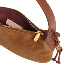 Carica l'immagine nel visualizzatore di Gallery, Coccinelle Thess Suede Small Cognac - STANGA Pelletteria