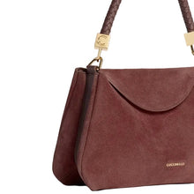 Carica l'immagine nel visualizzatore di Gallery, Coccinelle Tiggy Small Suede Bimaterial Berry/Berry - STANGA Pelletteria