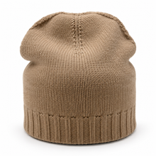Carica l'immagine nel visualizzatore di Gallery, Riviera Berretto In Cashmere Double Face Cammello/Riccio
