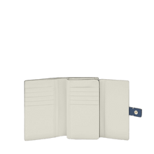 Carica l'immagine nel visualizzatore di Gallery, Furla Grazia Portafoglio Compatto Denim + Nuvola+ Panna - STANGA Pelletteria