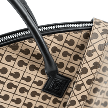 Carica l'immagine nel visualizzatore di Gallery, Gherardini Bowling Grande In Millerighe Moka - STANGA Pelletteria