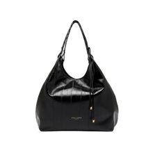 Carica l'immagine nel visualizzatore di Gallery, Gianni Chiarini Dua Grande Stampa Anguilla Nero - STANGA Pelletteria