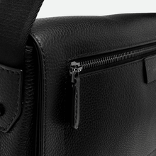 Carica l'immagine nel visualizzatore di Gallery, Gianni Chiarini Florence Postina Nero - STANGA Pelletteria