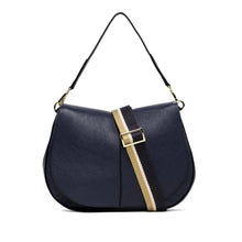 Carica l'immagine nel visualizzatore di Gallery, Gianni Chiarini Helena Round Navy - STANGA Pelletteria