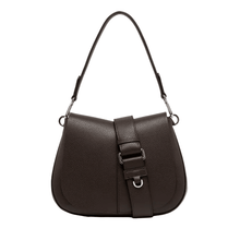 Carica l'immagine nel visualizzatore di Gallery, Gianni Chiarini Helena Round Small Espresso - STANGA Pelletteria