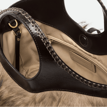 Carica l'immagine nel visualizzatore di Gallery, Gianni Chiarini Infinity Small Ecopelliccia Espresso - STANGA Pelletteria
