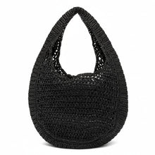 Carica l'immagine nel visualizzatore di Gallery, Gianni Chiarini Nefli Sottobraccio Nero - STANGA Pelletteria