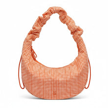 Carica l'immagine nel visualizzatore di Gallery, Got Bag Moon Bag Ruffle Vicky Hot Coral - STANGA Pelletteria